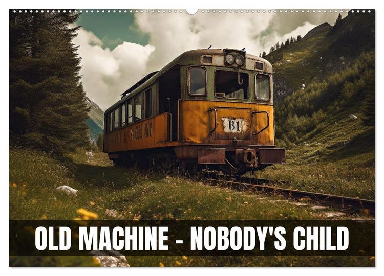 Produktbild: Old machine - nobody's child (Wall Calendar 2026 DIN A2 landscape), CALVENDO 12 Month Wall Calendar