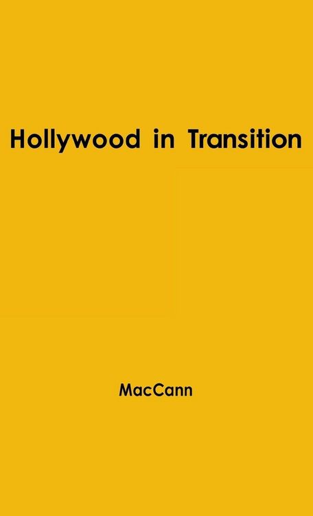 Produktbild: Hollywood in Transition