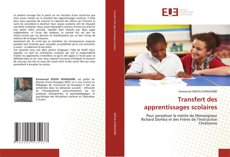 Produktbild: Transfert des apprentissages scolaires