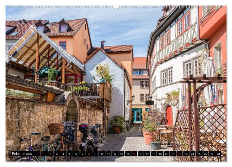 Produktbild: Jena und Umgebung - Von Jena bis Dornburg (Wandkalender 2026 DIN A2 quer), CALVENDO Monatskalender