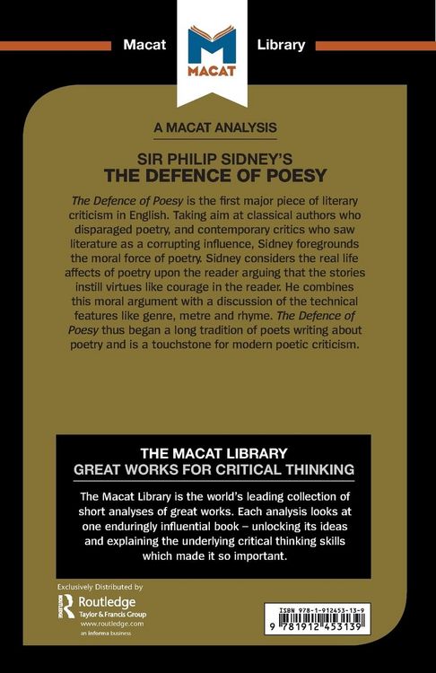 Produktbild: An Analysis of Sir Philip Sidney's The Defence of Poesy