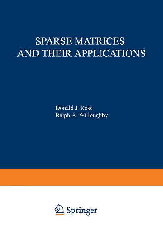 Produktbild: Sparse Matrices and their Applications