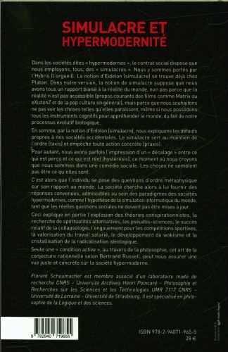 Produktbild: Simulacre et hypermodernit&eacute; : Eidolon