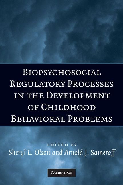 Produktbild: Biopsychosocial Regulatory Processes in the Development of Childhood Behavioral Problems