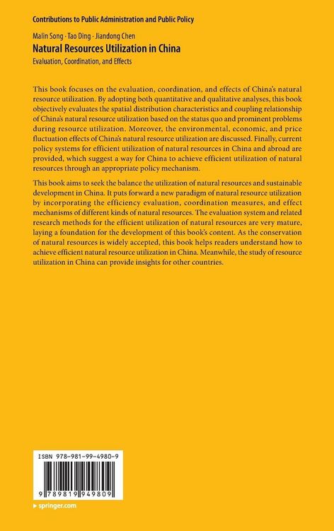 Produktbild: Natural Resources Utilization in China