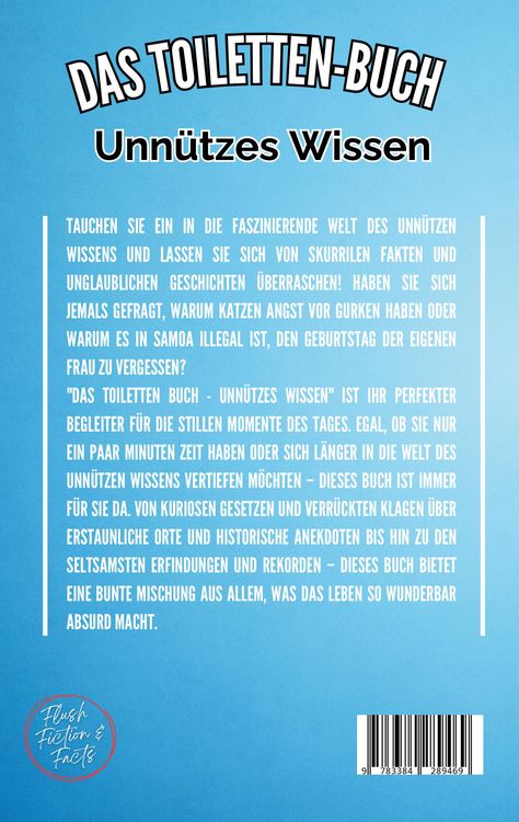 Produktbild: Das Toiletten Buch: Unn&uuml;tzes Wissen