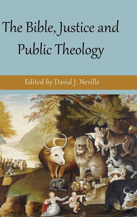 Produktbild: The Bible, Justice and Public Theology