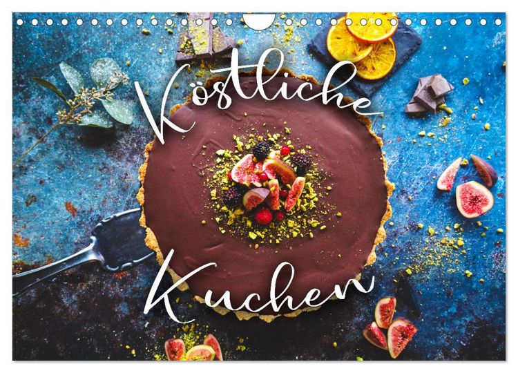 Produktbild: K&ouml;stliche Kuchen (Wandkalender 2026 DIN A4 quer), CALVENDO Monatskalender