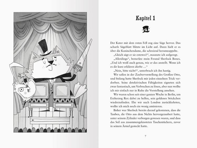 Produktbild: Meisterdetektiv Sherlock Bones, Band 3 - Der verschwundene Zauberer