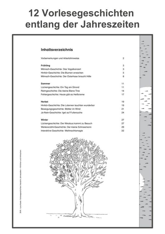 Produktbild: Kita Sprachstark: Vorlesegeschichten interaktiv Jahreszeiten