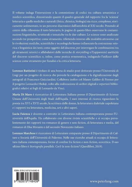 Produktbild: Letteratura e altre scienze