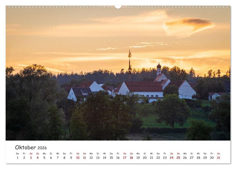 Produktbild: Neus&auml;&szlig; - Perle im Schmuttertal (hochwertiger Premium Wandkalender 2026 DIN A2 quer), Kunstdruck in Hochglanz