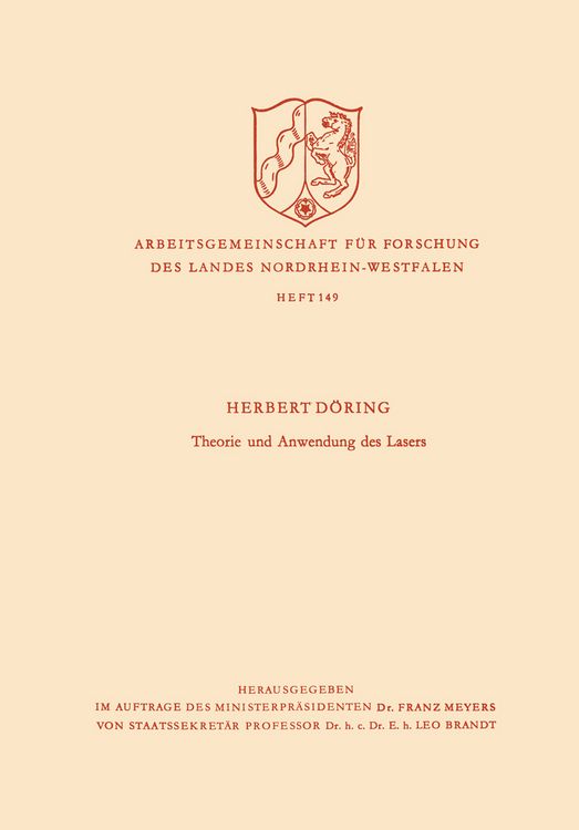 Produktbild: Theorie und Anwendung des Lasers