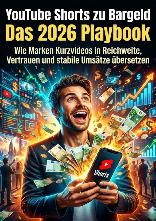 Produktbild: YouTube Shorts zu Bargeld: Das 2026 Playbook