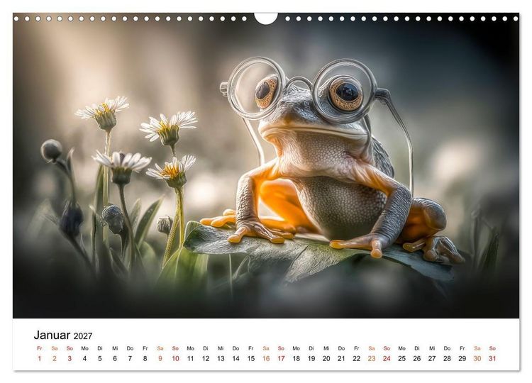 Produktbild: Brillen Bande (Wandkalender 2027 DIN A3 quer), CALVENDO Monatskalender