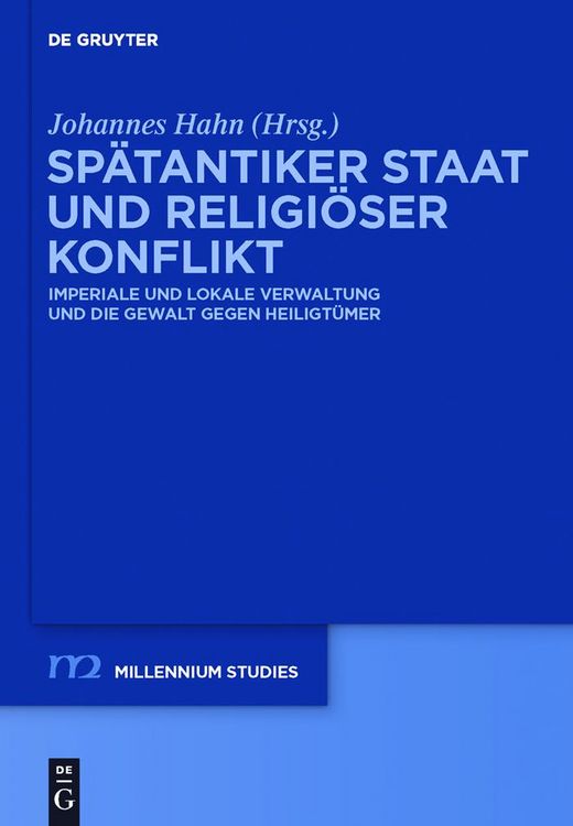 Produktbild: Sp&auml;tantiker Staat und religi&ouml;ser Konflikt
