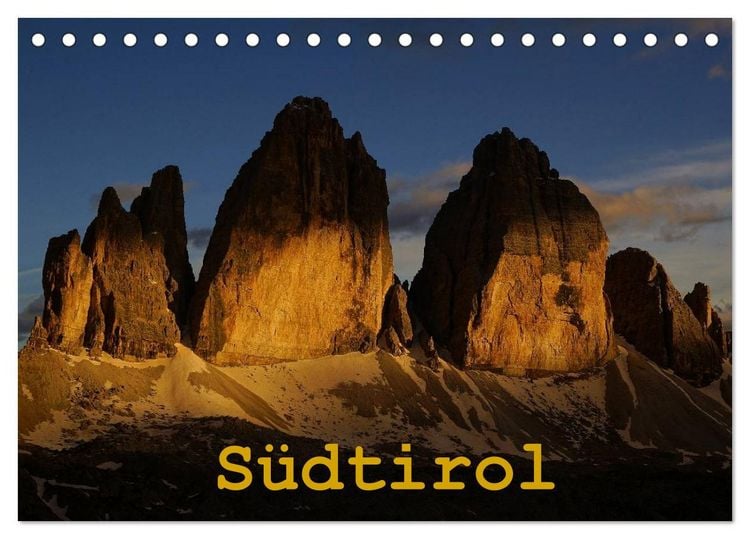 Produktbild: S&uuml;dtirol im Jahreslauf (Tischkalender 2026 DIN A5 quer), CALVENDO Monatskalender