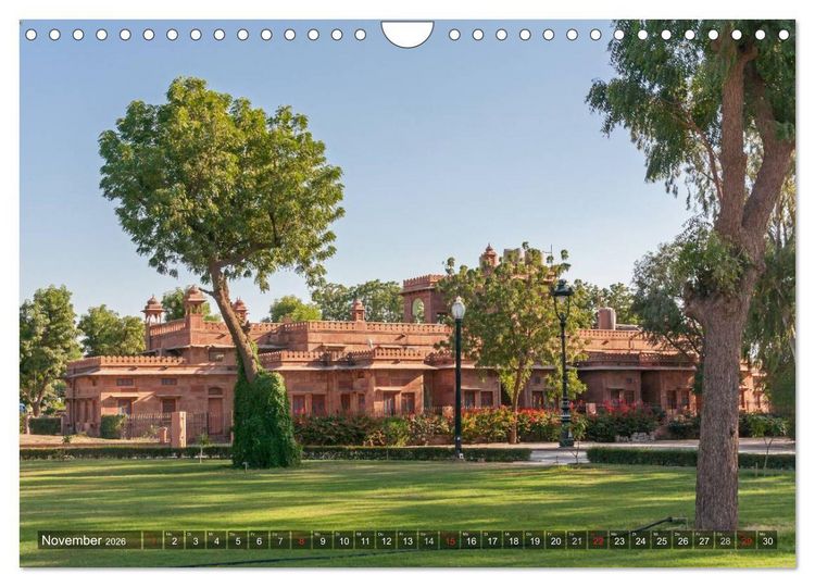 Produktbild: Indien, Rajasthan (Wandkalender 2026 DIN A4 quer), CALVENDO Monatskalender