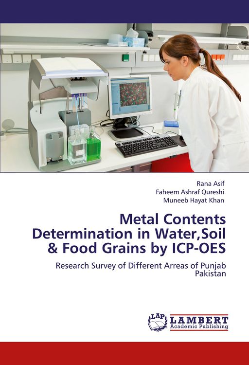 Produktbild: Metal Contents Determination in Water,Soil & Food Grains by ICP-OES