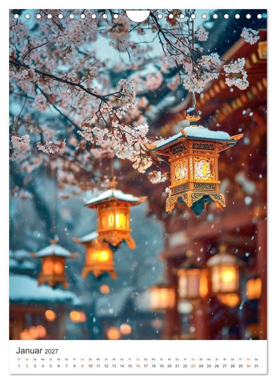 Produktbild: Sakura Dreams (Wandkalender 2027 DIN A4 hoch), CALVENDO Monatskalender