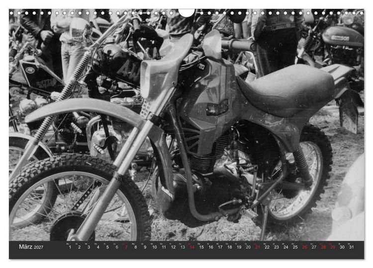 Produktbild: east Rider - Biker und Bikes aus der DDR (Wandkalender 2027 DIN A3 quer), CALVENDO Monatskalender
