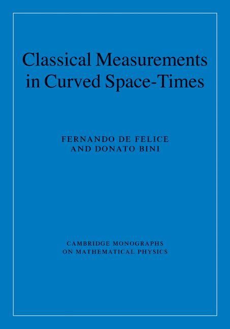 Produktbild: Classical Measurements in Curved Space-Times