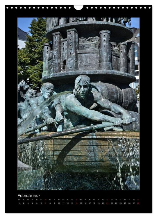 Produktbild: Koblenzer Blick Winkel (Wandkalender 2027 DIN A3 hoch), CALVENDO Monatskalender
