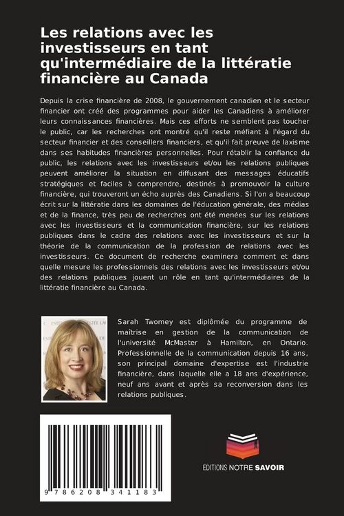 Produktbild: Twomey, S: Relations avec les investisseurs en tant qu'inter