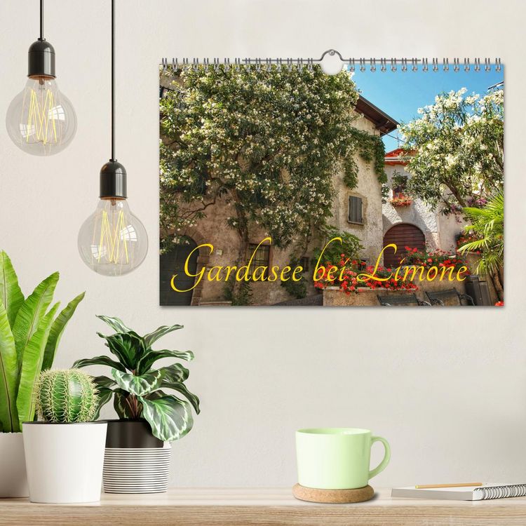 Produktbild: Gardasee bei Limone (Wandkalender 2026 DIN A4 quer), CALVENDO Monatskalender