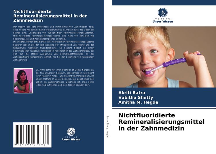 Produktbild: Nichtfluoridierte Remineralisierungsmittel in der Zahnmedizin