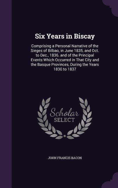 Produktbild: Six Years in Biscay