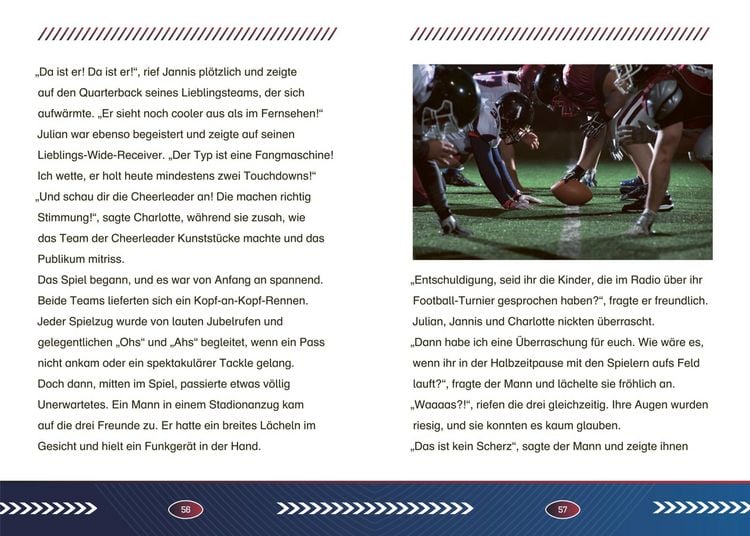 Produktbild: NFL: Touchdown-Tr&auml;ume &ndash; Ein Lese-Abenteuer &uuml;ber American Football