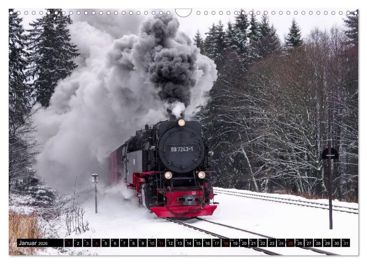 Produktbild: Der Harz - Sagenumwoben und Wildromantisch (Wandkalender 2026 DIN A3 quer), CALVENDO Monatskalender