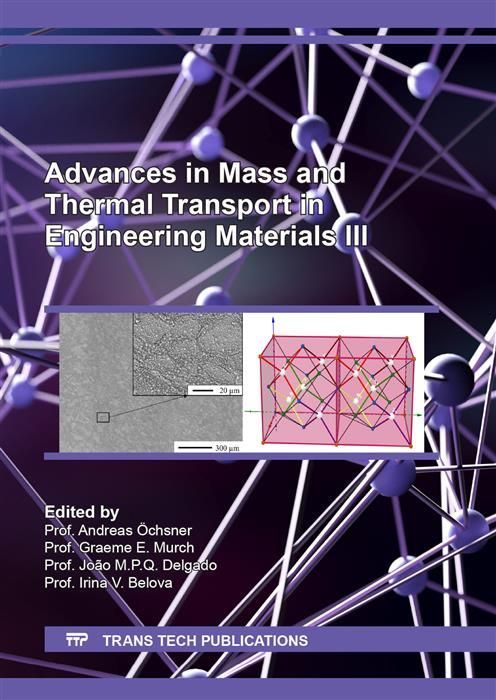 Produktbild: Advances in Mass and Thermal Transport in Engineering Materials III