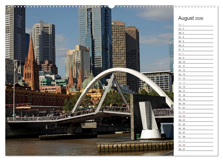 Produktbild: Skylines weltweit (Wandkalender 2026 DIN A2 quer), CALVENDO Monatskalender