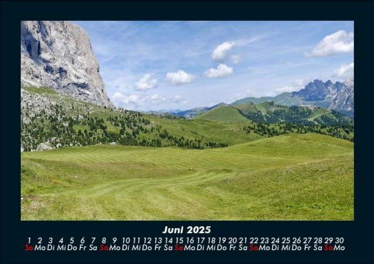 Produktbild: Bergige Welten 2025 Fotokalender DIN A5
