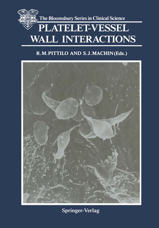 Produktbild: Platelet-Vessel Wall Interactions