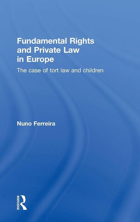 Produktbild: Fundamental Rights and Private Law in Europe