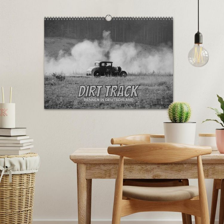 Produktbild: Dirt Track Races (Wandkalender 2026 DIN A3 quer), CALVENDO Monatskalender