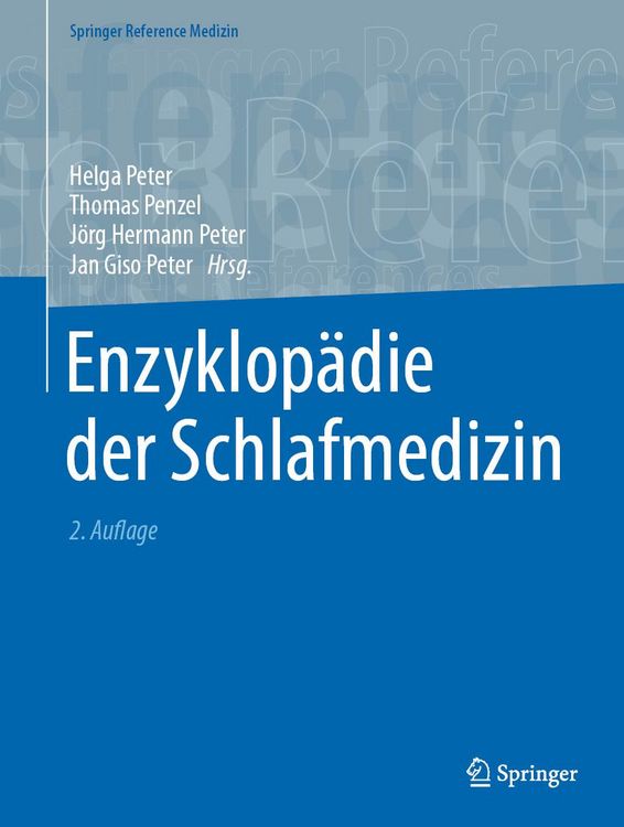 Produktbild: Enzyklop&auml;die der Schlafmedizin