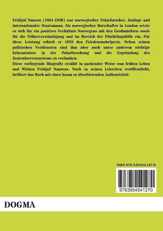 Produktbild: Fridtjof Nansen