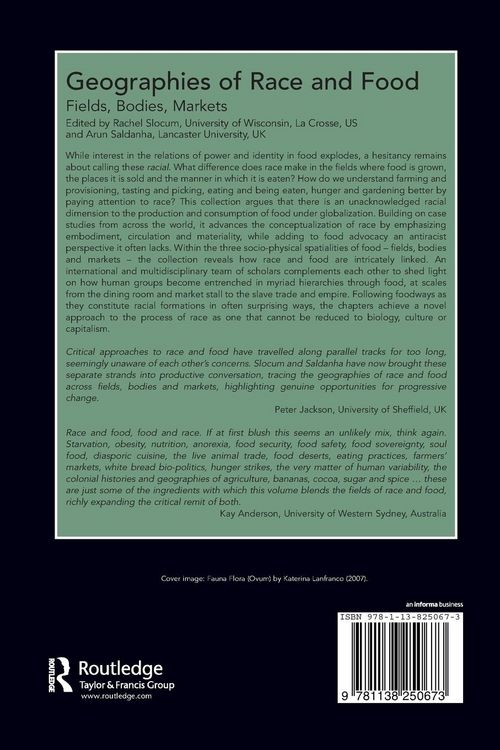 Produktbild: Geographies of Race and Food