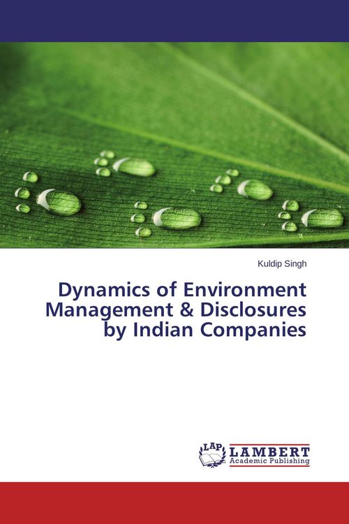 Produktbild: Dynamics of Environment Management & Disclosures by Indian Companies