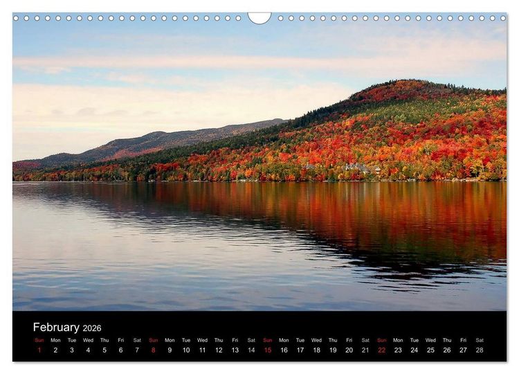 Produktbild: Indian Summer Mont Tremblant Quebec (Wall Calendar 2026 DIN A3 landscape), CALVENDO 12 Month Wall Calendar
