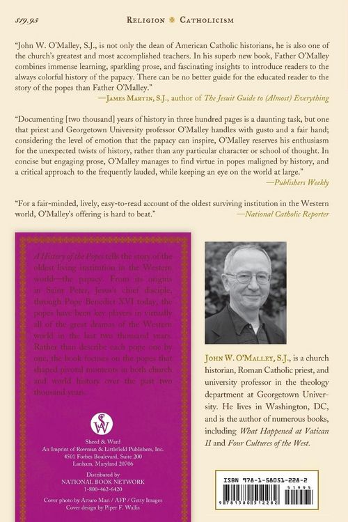 Produktbild: History of the Popes