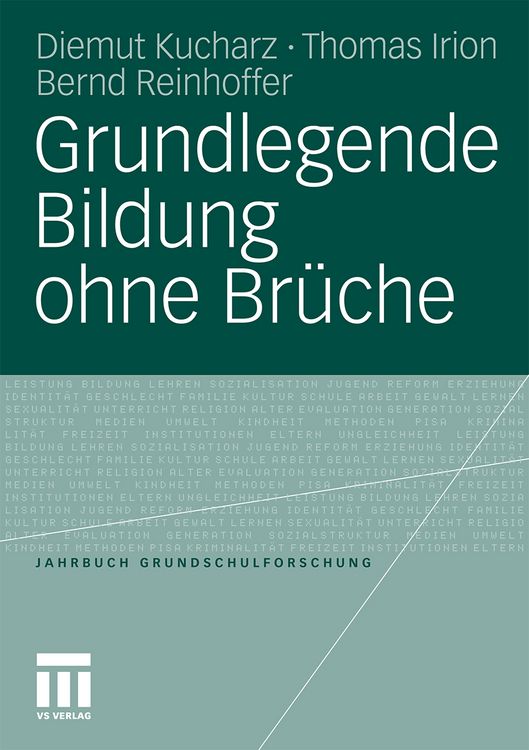 Produktbild: Grundlegende Bildung ohne Br&uuml;che
