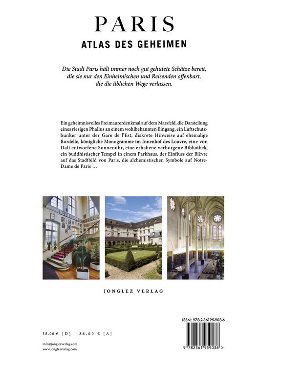 Produktbild: Paris - Atlas des Geheimen