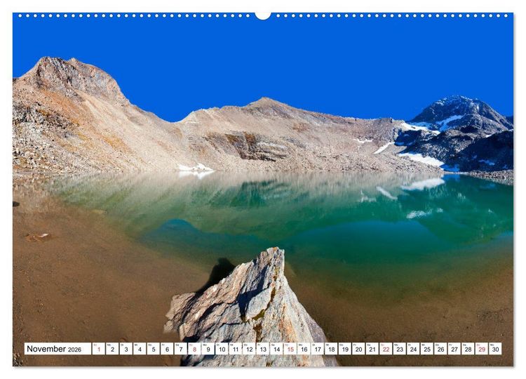 Produktbild: Rund um den Gro&szlig;glockner (Wandkalender 2026 DIN A2 quer), CALVENDO Monatskalender
