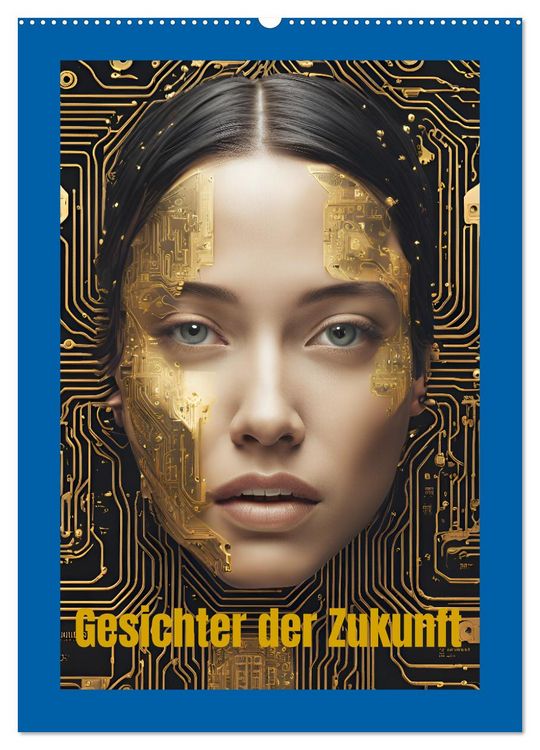 Produktbild: Gesichter der Zukunft (Wandkalender 2026 DIN A2 hoch), CALVENDO Monatskalender
