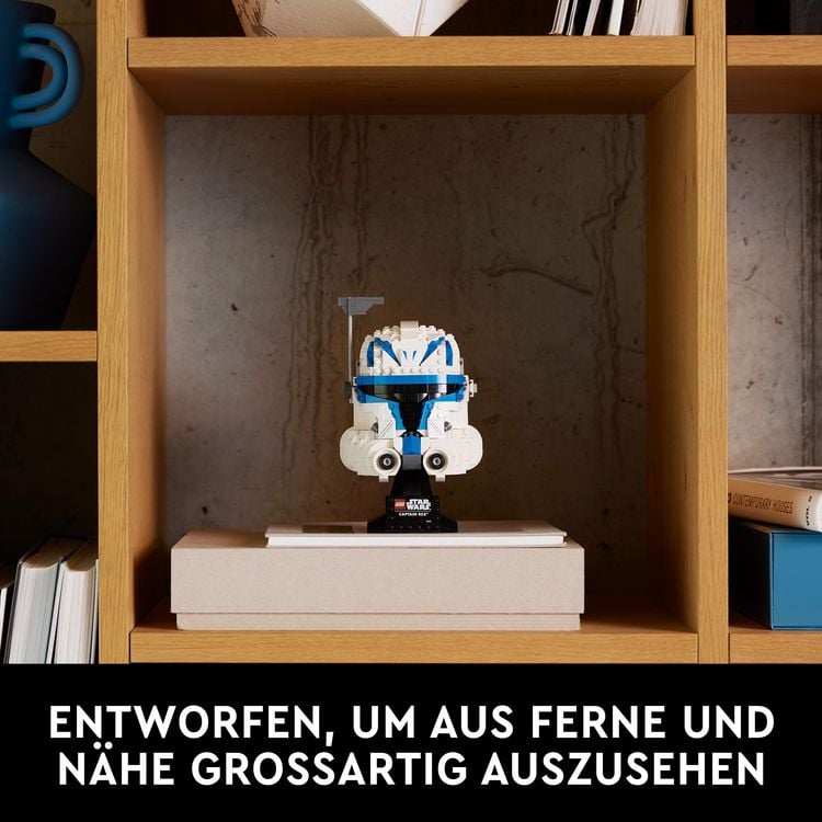 Produktbild: LEGO Star Wars 75349 Captain Rex Helm, Sammlerst&uuml;ck f&uuml;r Erwachsene
